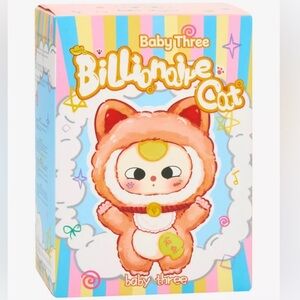 BABY THREE  - Billionaire Cat Series - Plush Pendant Blind Box